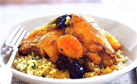 Tajine De Poulet Aux Pruneaux Et Abricots Cuisine Marocaine Hot
