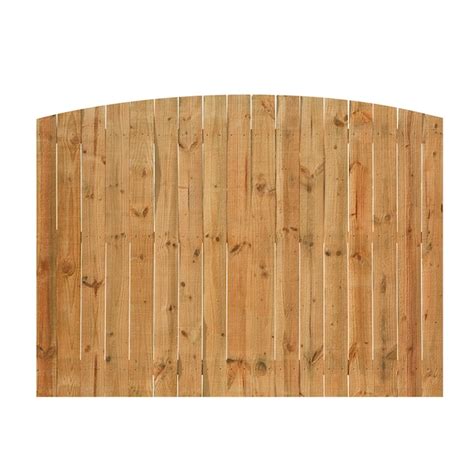 Common 6 Ft X 8 Ft Actual 6 Ft X 8 Ft Natural Cedar Privacy Fence