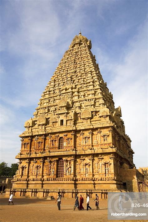 The Gopuram Of The Bridhadishwara Stock Photo