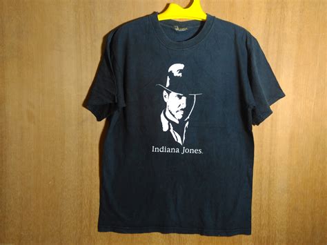 Vintage Indiana Jones Harrison Ford Fiction Movies T Shirt