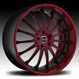 Pictures of 24 Inch Rims Red