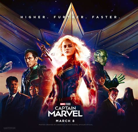 Marvel Spoiler Oficial: CAPTAIN MARVEL International Poster