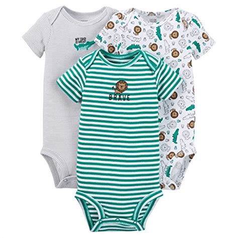 Carters Just One You Made By Carters Baby Boys 3 Piece Bodysuit Set