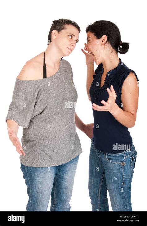 Adult Sisters Argue Cut Out Stock Images And Pictures Alamy