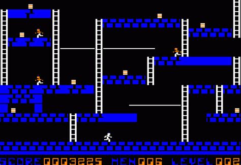 Screenshot Of Lode Runner Apple Ii 1983 Mobygames