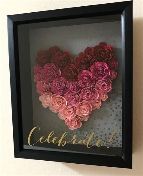 Ready For The Valentines Day Check Out This Shadow Box Wall Art With