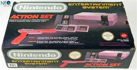 Nintendo Action Set Nes Console Mattel Version Pal
