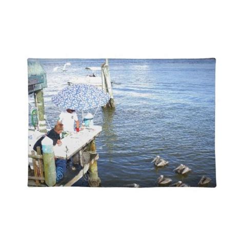Patiently Waiting Place Mat Nautical Placemats Placemats Nautical