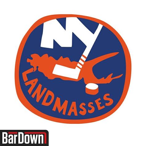Royal blue, orange and white. NHL_New York Islanders | Nhl logos, Chicago cubs logo ...