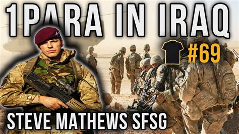 1 Para In Iraq Steve Mathews Special Forces Support Group