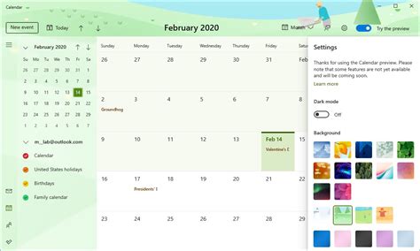 A Closer Look At The New Calendar App On Windows 10 Mspoweruser