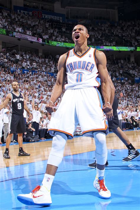 Russell Westbrook Oklahoma City Thunder 2012 Playoffs Pinterest