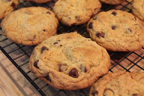 Perfectly crispy, slightly chewy eggless chocolate chip cookies have a great nutty flavor from whole wheat flour and brown sugar. New York Times Chocolate Chip Cookie Recipe - Hip Foodie Mom