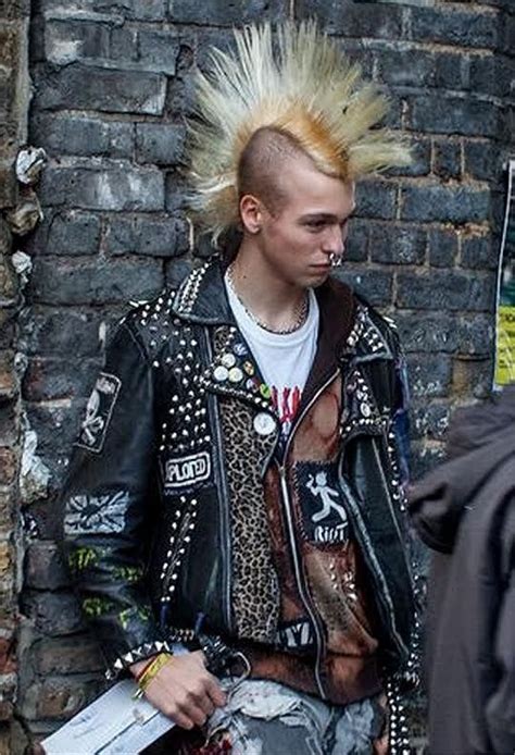 Punk Style Punk Rock Style New Wave Punk Leather Jacket Leather