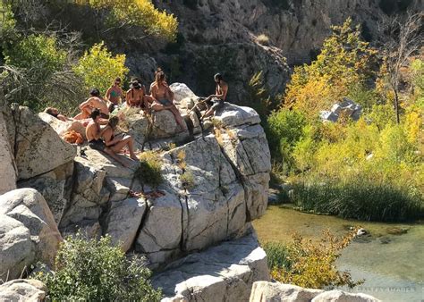 Soaking With Naked People At The Deep Creek Hot Springs In California