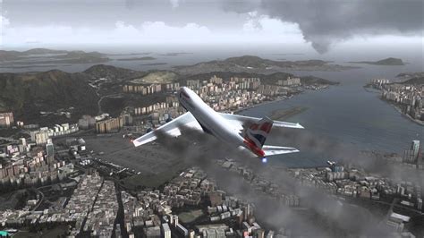 Fatal 747 Crash Kai Tak Airport Youtube