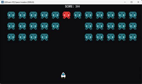 Gdlearn 3 Space Invaders Clone By Bruno Brito