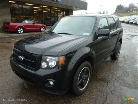 The ford escape is a compact crossover vehicle sold by ford since 2000 over four generations. Black 2010 Ford Escape XLT Sport Package 4WD Exterior ...