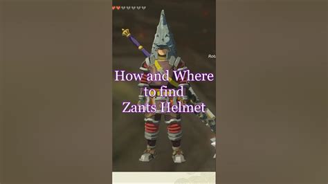 Where To Find Zants Helmet In Tears Of The Kingdom Zelda Gaming