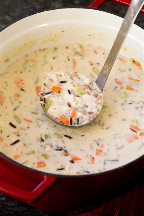 Creamy Chicken And Wild Rice Soup Cooking Classy