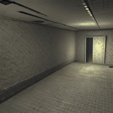 Low Poly Horror Game Screenshot In The Style Of Stable Diffusion