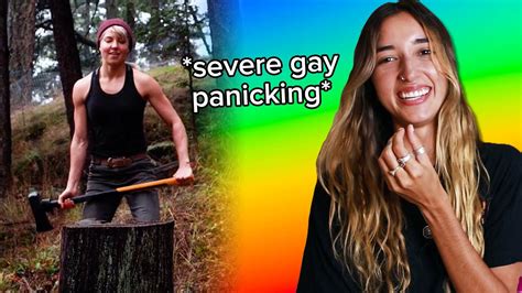 Reacting To The Best Lesbian Thirst Traps On Tik Tok Youtube