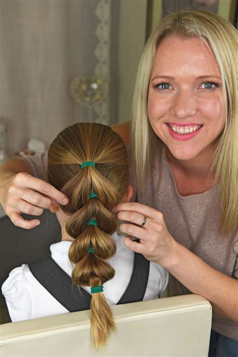 Mum Unveils Five No Fuss Hairstyles You Can Do On Your Girls Before