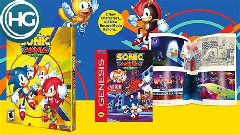 Sonic Mania Plus Ps4 Unboxing Youtube