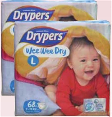 Drypers wee wee dry with new thindry™ core is designed to make your little one movement free. Drypers Wee Wee Dry Mega 2 for $28.95 (Up $35.3)