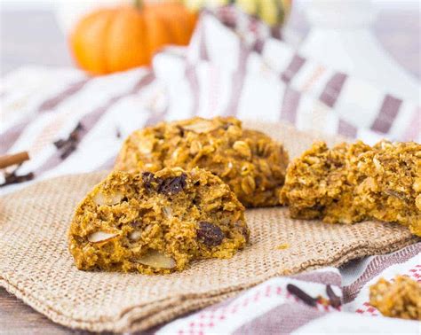 Pumpkin Breakfast Cookies With Muesli Rachel Cooks