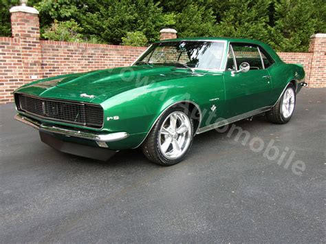 Green 1967 Chevrolet Camaro Rs For Sale Mcg Marketplace