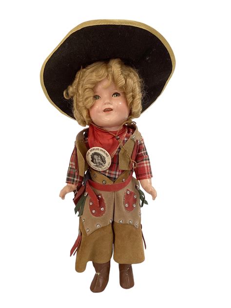 lot htf ideal shirley temple cowgirl