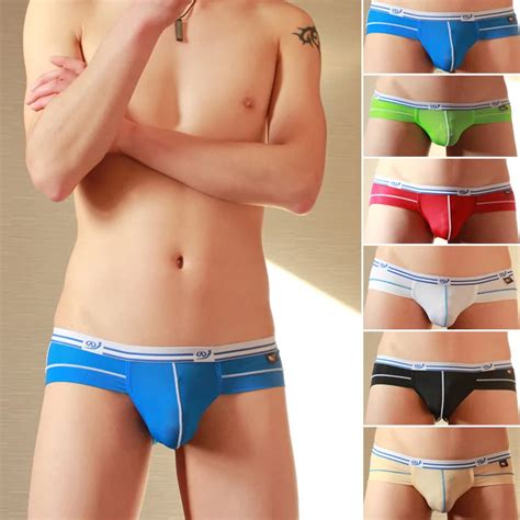 3pcslot Wj Genuine Mens Underwear Breathable Silky Silk Male Briefs Wj Mens Underwear