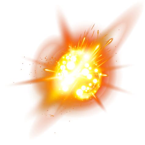 Explosion Transparent Explosion And Fire On A Transparent Background