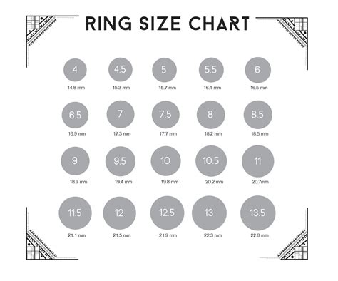Printable Ring Sizer Find Your Ring Size International Ring Size Ch