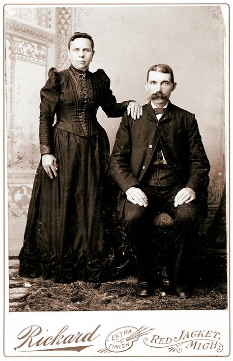 1890s Couple By Bettmann
