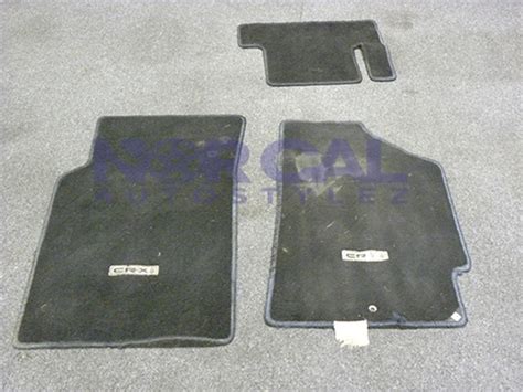 Car floor mats for toyota ipsum acm 21w jdm 2001~2007 fit only for car : JDM EF8 CRX FLOOR MATS RHD