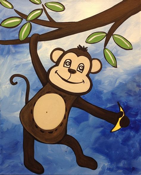 Monkey Painting For Kids At Explore Collection Of