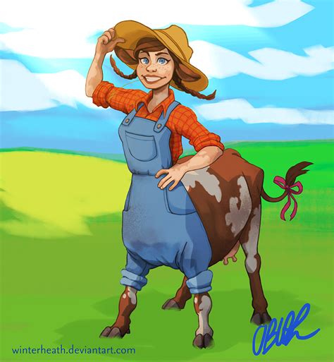 Happy Cowgirl By Winterheath On Deviantart