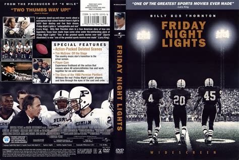 Friday Night Lights Movie Dvd Scanned Covers 314fridaynightlights