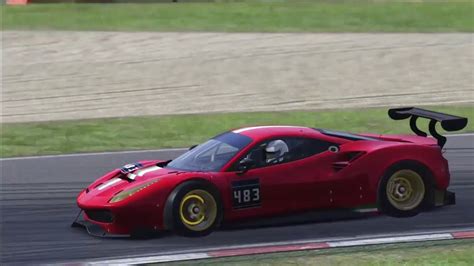 Assetto Corsa Ferrari 488 GT3 Imola Base Setup YouTube