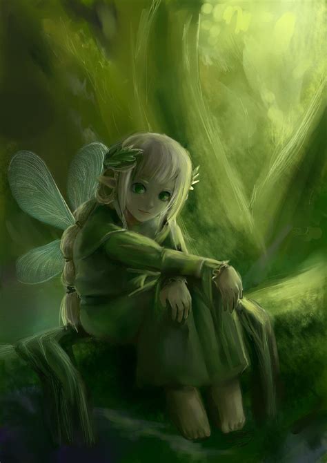 Forest Fairy Elfentuin Wonderland Tekenen