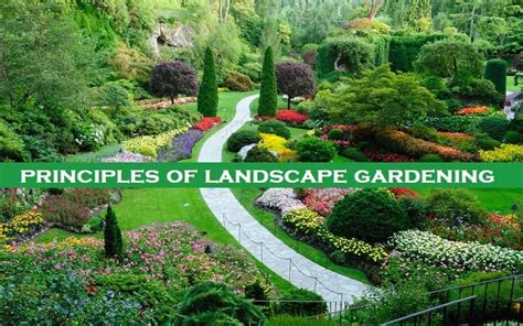 Basic 12 Principles Of Landscape Gardening Basic Agricultural Study