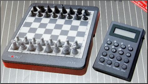 Novag Model 9207 Onyx 1993 Electronic Travel Chess Computer