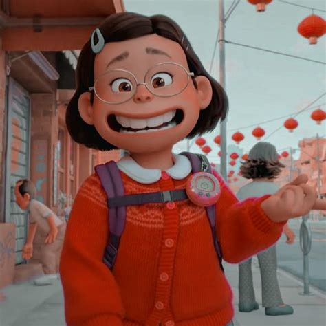 Turning Red Icon Mei Meilin Lee Film Disney Movie Disney Aesthetics In