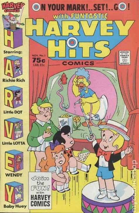 harvey hits comics 1986 comic books