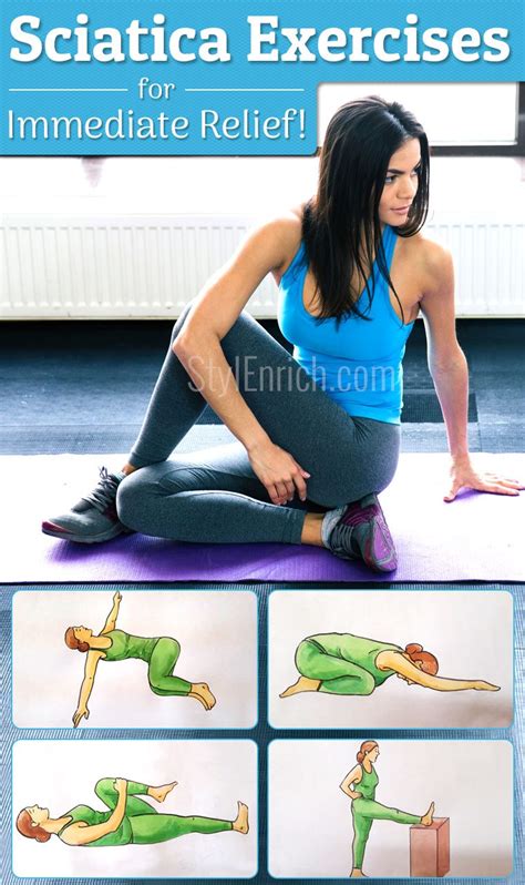 You can start with up to 2 pillows under your waist if it hurts to lie on your stomach. Sciatica Exercises That Will Give You Immediate Relief