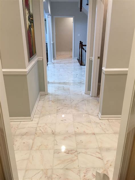 Marble Floor Restoration Honing And Polishing