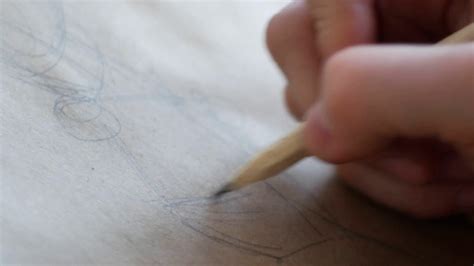 Hands Of Female Artist Draws Sketces Of Nude Stock Footage Sbv