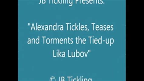 Alexandra Tickles Lika Sq Lazycat Reviews